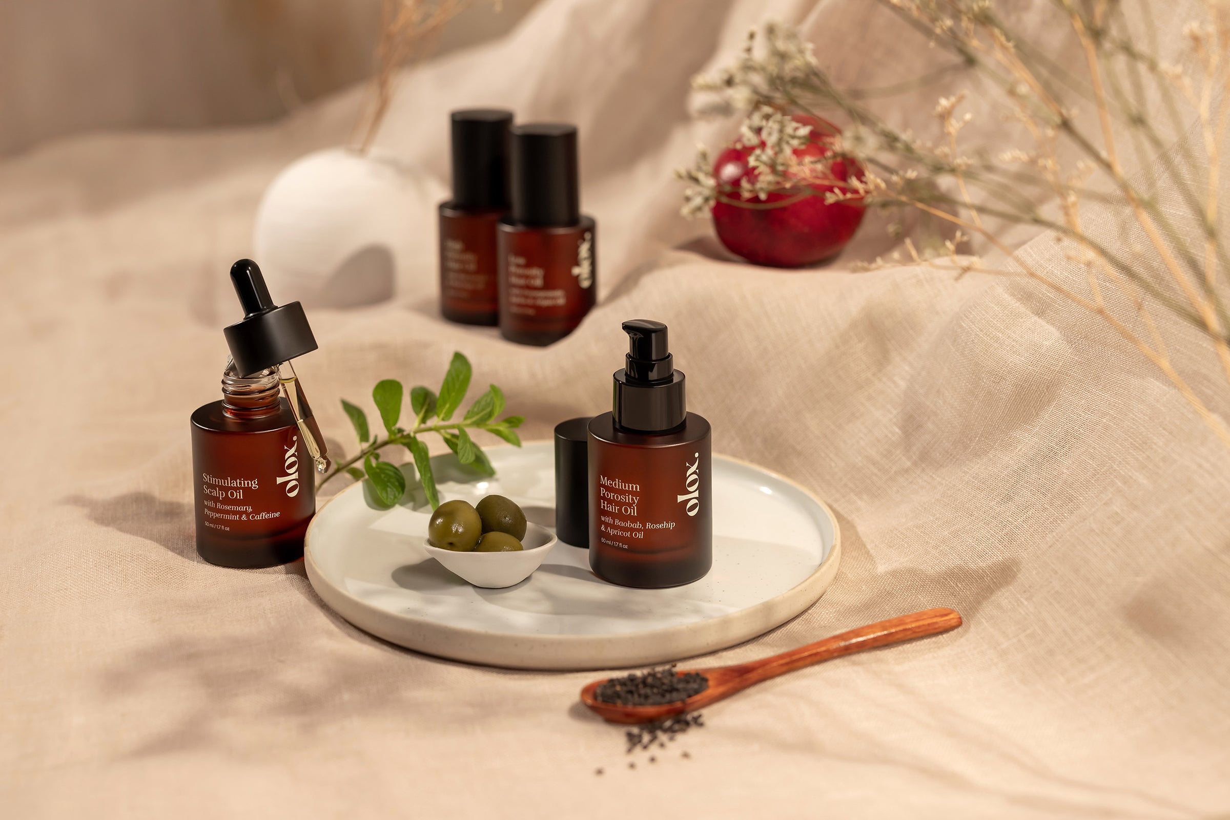 Olox Porosity Hair Oils, Stimulating Scalp Oil
