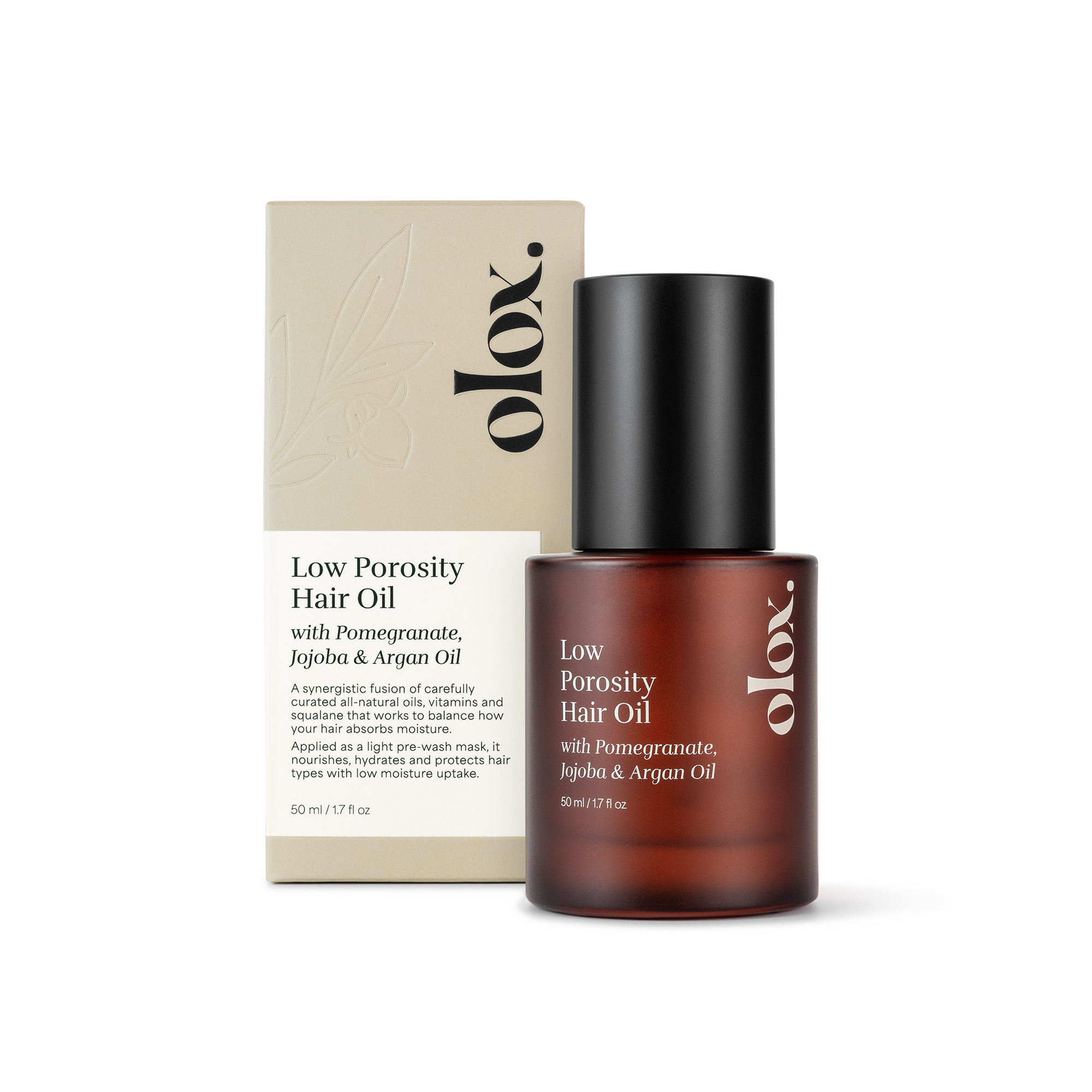 Low Porosity Hair Oil 50ml - olox Australia