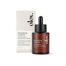 Stimulating Scalp Oil with Rosemary, Peppermint and Caffeine 50ml - olox Australia